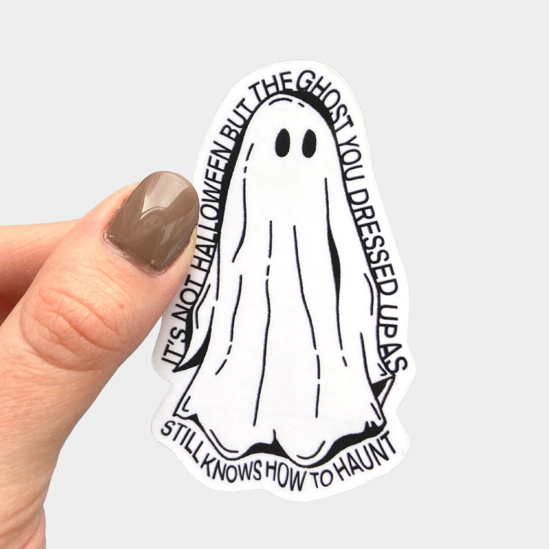 Halloween Lyrics Stick Season Noah Kahan Sticker - Etsy