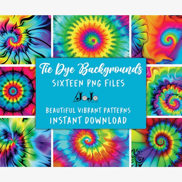 Tie Dye PNG, Tie Dye Digital Paper, Tie Dye Backgrounds, Tie Dye Digital Background, Scrapbooking Paper, Tie Dye Pattern, Scrapbook Paper