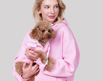 Dog & Human Matching Hoodie Set - Dog Match - Dog Hoodie Magnet - Oversize Hoodie Set - SalyaStoreCo