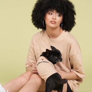 Matching Dog and Owner T-Shirts – Summer Pet and Owner Outfit – Dog Mom Gift Idea