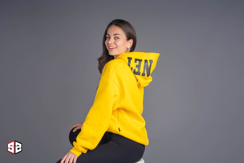 Dog & Human Matching Hoodie Set Yellow Oversize Sweatshirt Set