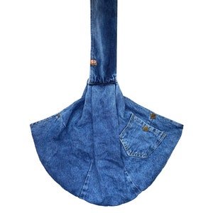 Denim Pet Carrier Dog Bag SalyaStoreCo image 5