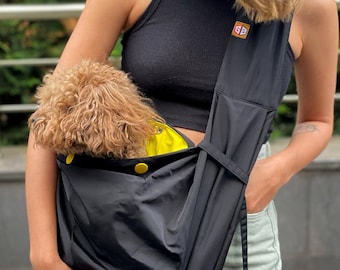 Black - Summer Pet Carrier - Dog Bag - SalyaStoreCo