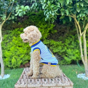 Breathable White Dog Basketball Jersey for Small Breeds, Customizable Transfer Print, Fits 0-12kg - Perfect for Sporty Pups!