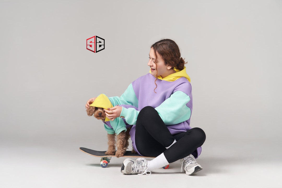 Dog & Human Matching Hoodie Set Positive People Oversize Etsy