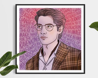 Gansey / The Raven Cycle / Impression artistique illustrée / Cadeaux livresques