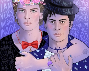 Téléchargement de mariage Hollanov / Le long jeu / Illustration dessinée à la main