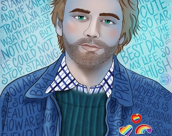 Téléchargement numérique Harris Drover / modèle / illustration dessinée à la main