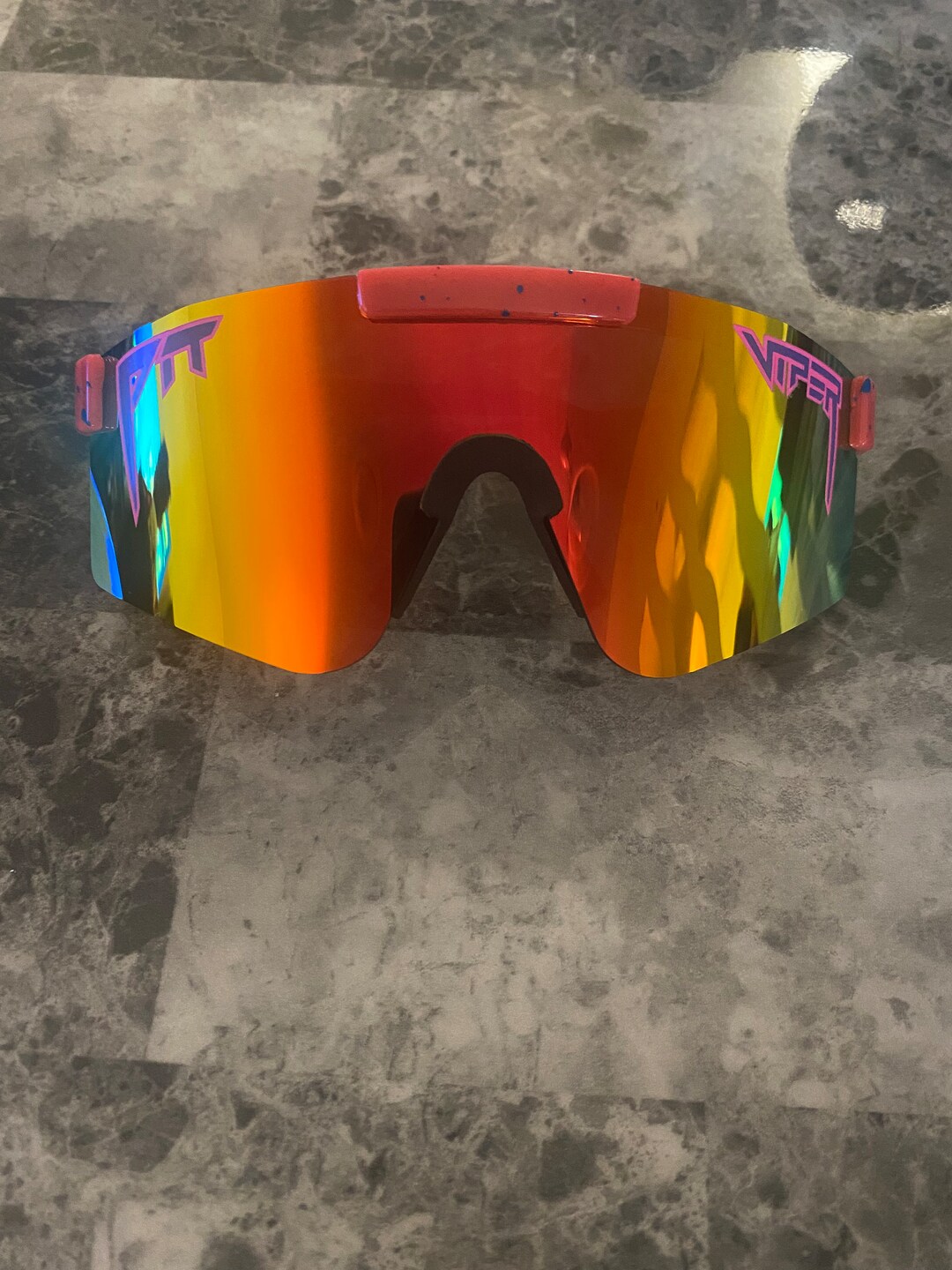 Pit Viper C24 Radical Orange Polarized Sunglasses Etsy