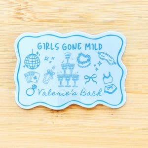 Stickers Girls Gone Mild , FAST SHIPPING, Girls Gone Mild Bachelorette Stickers, bachelorette Stickers, Bachelorette Girls Gone Mild