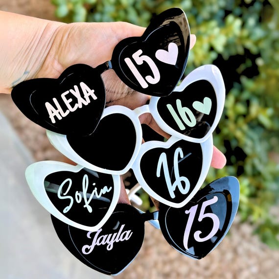 Quinceañera Sunglasses, FAST SHIPPING, Sweet Sixteen  display picture 1