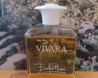 Vintage 1970s Eau de Vivara by Emilio Pucci, 4 fl oz