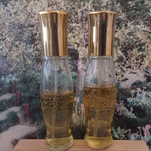 Lot of 2 Vintage Khara by Max Factor. Cologne spray 1 fl oz each, partial and fresh!