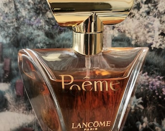 Vintage Poeme by Lancome, 1.7 fl oz (50ml). Eau de Parfum, EDP. Partial