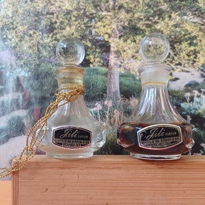 Vintage Jili parfum by Perfume by Wire Beverly Hills, 1960&#39;s 1/2oz 0.5oz