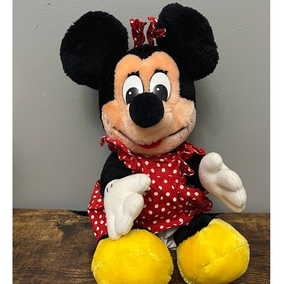 ウォルト・ディズニー ミニーマウス ぬいぐるみ ヴィンテージ 1980年代