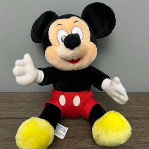 Disneyland Disney World Mickey Mouse Plush VIntage image 1