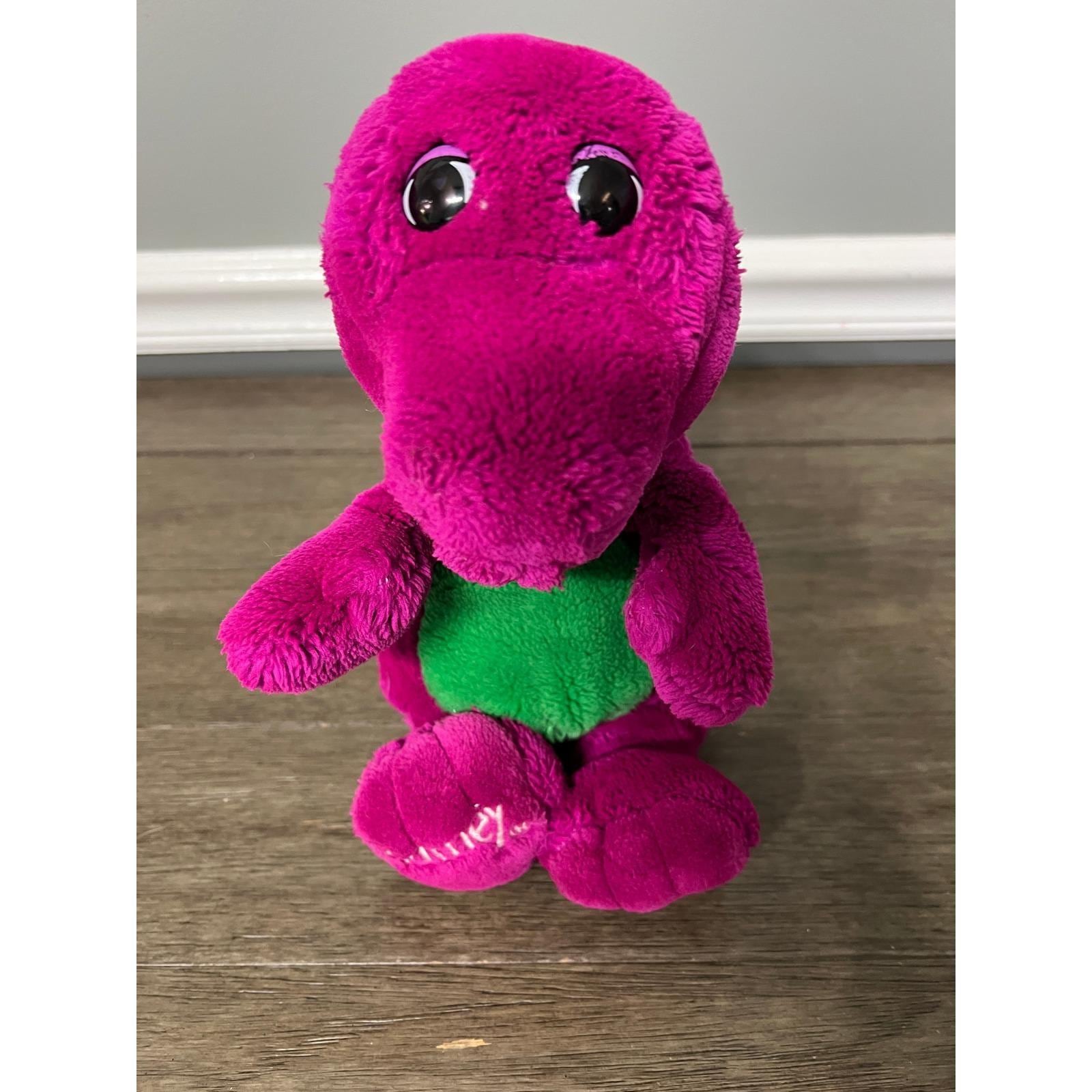 Vintage 1992 Lyons Closed-mouthed Barney the Dinosaur Plush - Etsy