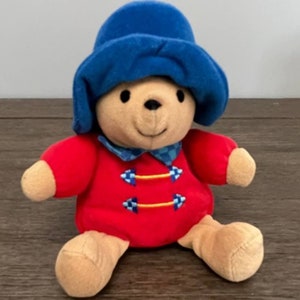 Eden Baby Paddington Bear with Embroidered Coat and Eyes Plush