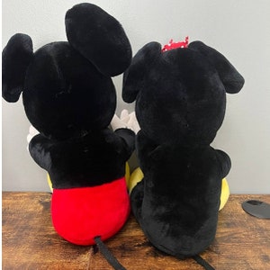 Disneyland Mickey & Minnie Mouse Plush Set Vintage image 3