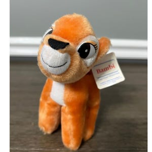 Disney Bambi Plush Stuffed Animal Animated Film Classic Collectible Toy