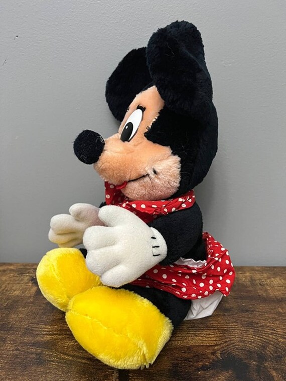 ウォルト・ディズニー ミニーマウス ぬいぐるみ ヴィンテージ 1980年代
