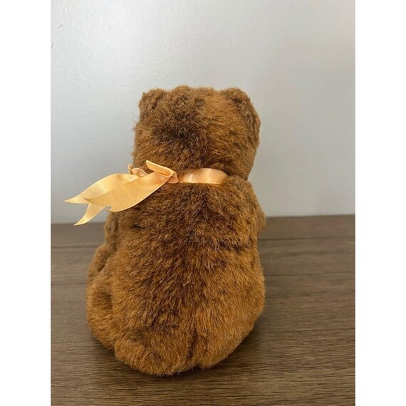 Vintage 1998 TY Classics Magee the Teddy Bear With Gold Neck