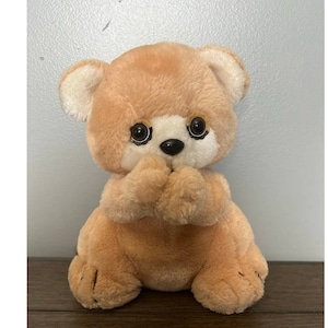 Applause Prayer Teddy Bear Plush 10&quot; Vintage 1984