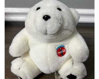 コカコーラ ポーラーベアとコカコーラボトルのぬいぐるみ ヴィンテージ