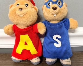 アルビン チップマンクス サンタ ぬいぐるみ　クリスマス アルビン チップマンクス サンタ ぬいぐるみ アルビン チップマンクス