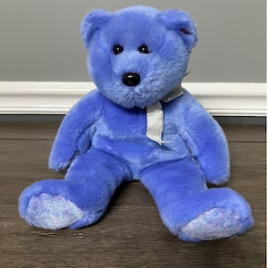 Vintage 1999 Ty Beanie Buddies Clubby the Teddy Bear Plush