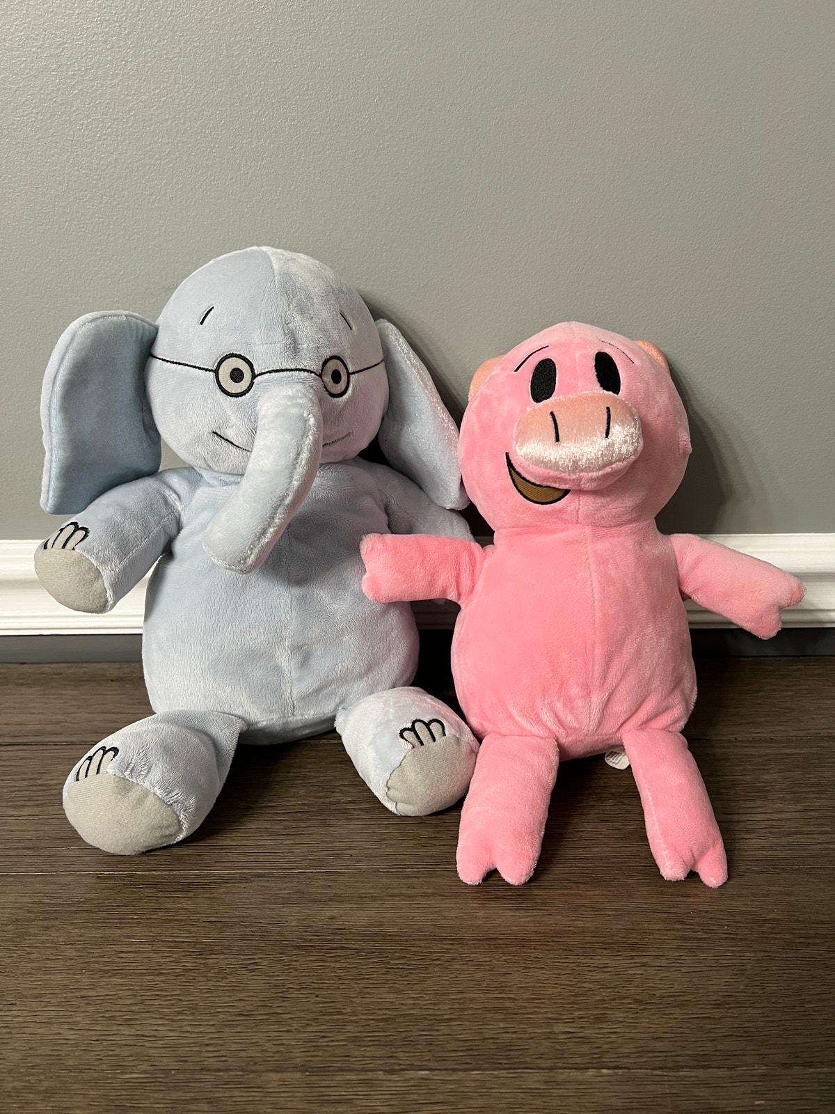 elephant and piggie stuffed animal kohls