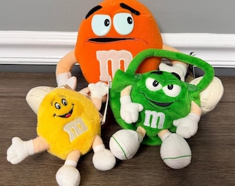 M&M Swarmees Plush Collectibles - Set of 5 - Tags Intact - Etsy