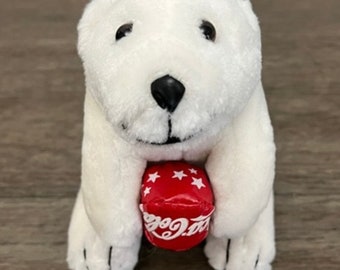コカコーラ ポーラーベアとコカコーラボトルのぬいぐるみ ヴィンテージ