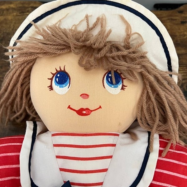 Vintage TB Trading Co. Baby Doll in Red Sailor Dress