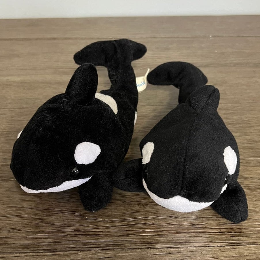ヴィンテージ シーワールド シャチ ぬいぐるみ 2個セット - Etsy 日本