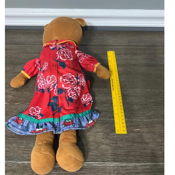 Matilda Jane Brave Bear Plush With Christmas Floral Dress Stuffed Animal Toy - Etsy Matilda Jane Brave Bear Plush With Christmas Floral Dress Stuffed Animal Toy - Etsy