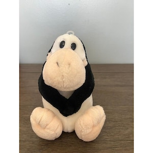 Vintage Opus Penguin with Red Tie Plush 7.5&quot;
