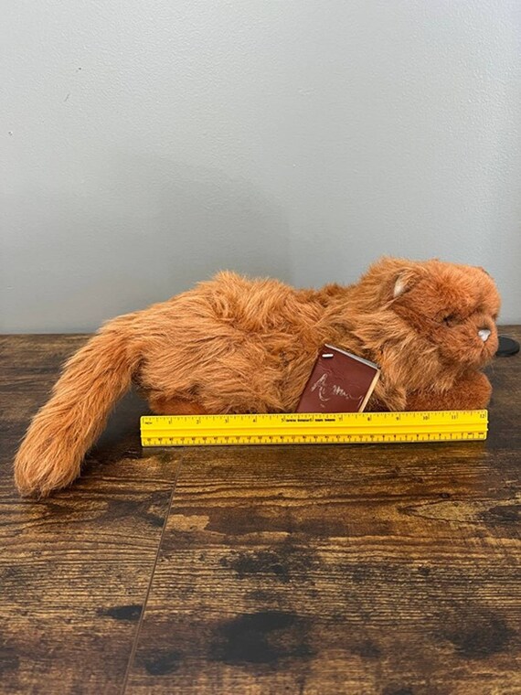 Vintage 1990 Avanti Applause Orange Ginger Tabby Cat Plush