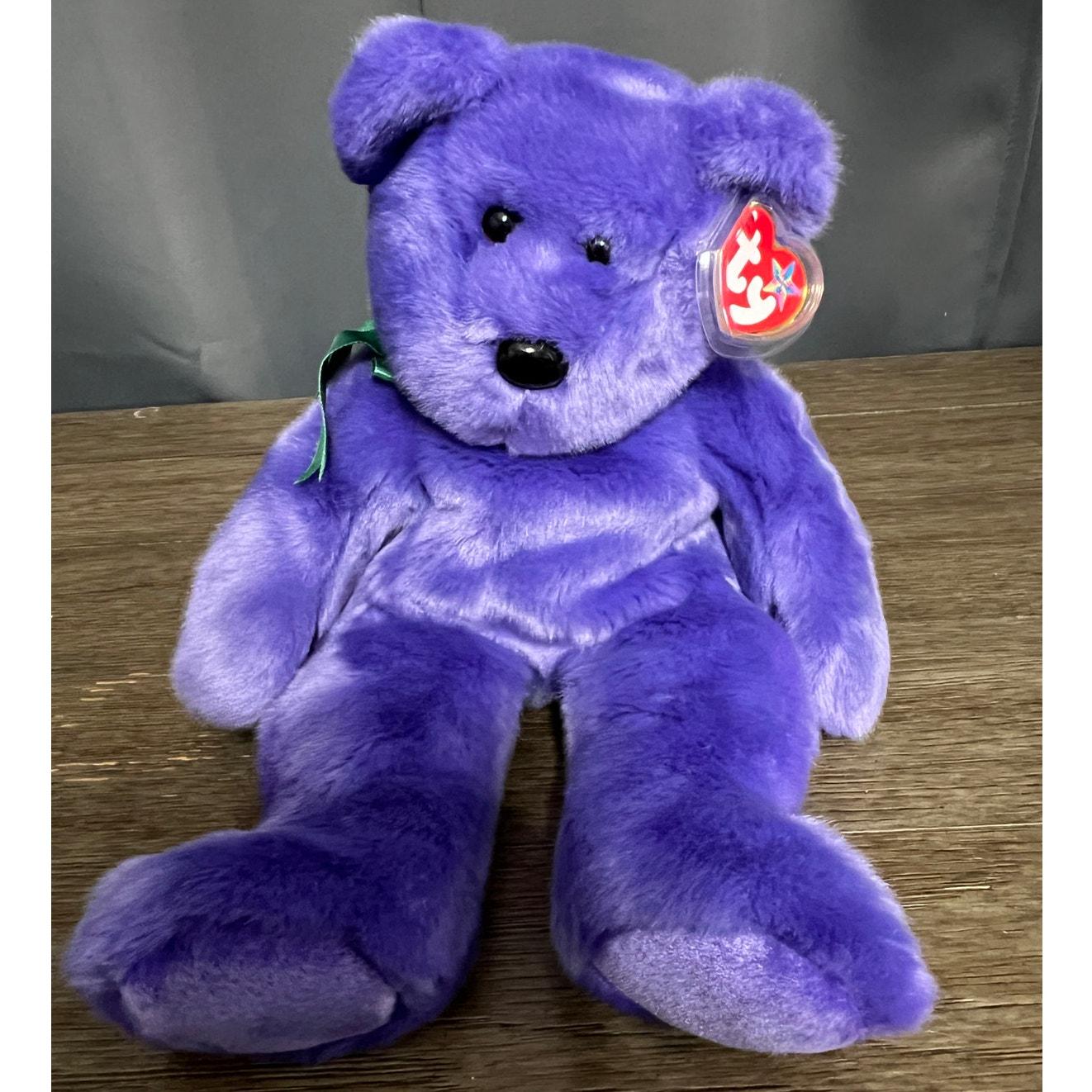 ヴィンテージ 2000 Ty ビーニーバディーズ 従業員ベア ぬいぐるみ