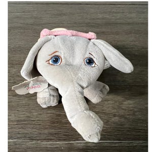 VTG 1998 Dreamsicles Angel Hugs Elephant Plush Stuffed Animal Toy with Wings image 1