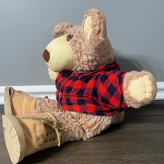 Vintage 1986 Cabbage Patch Kids Furskins Plush Bear Farrell - Etsy