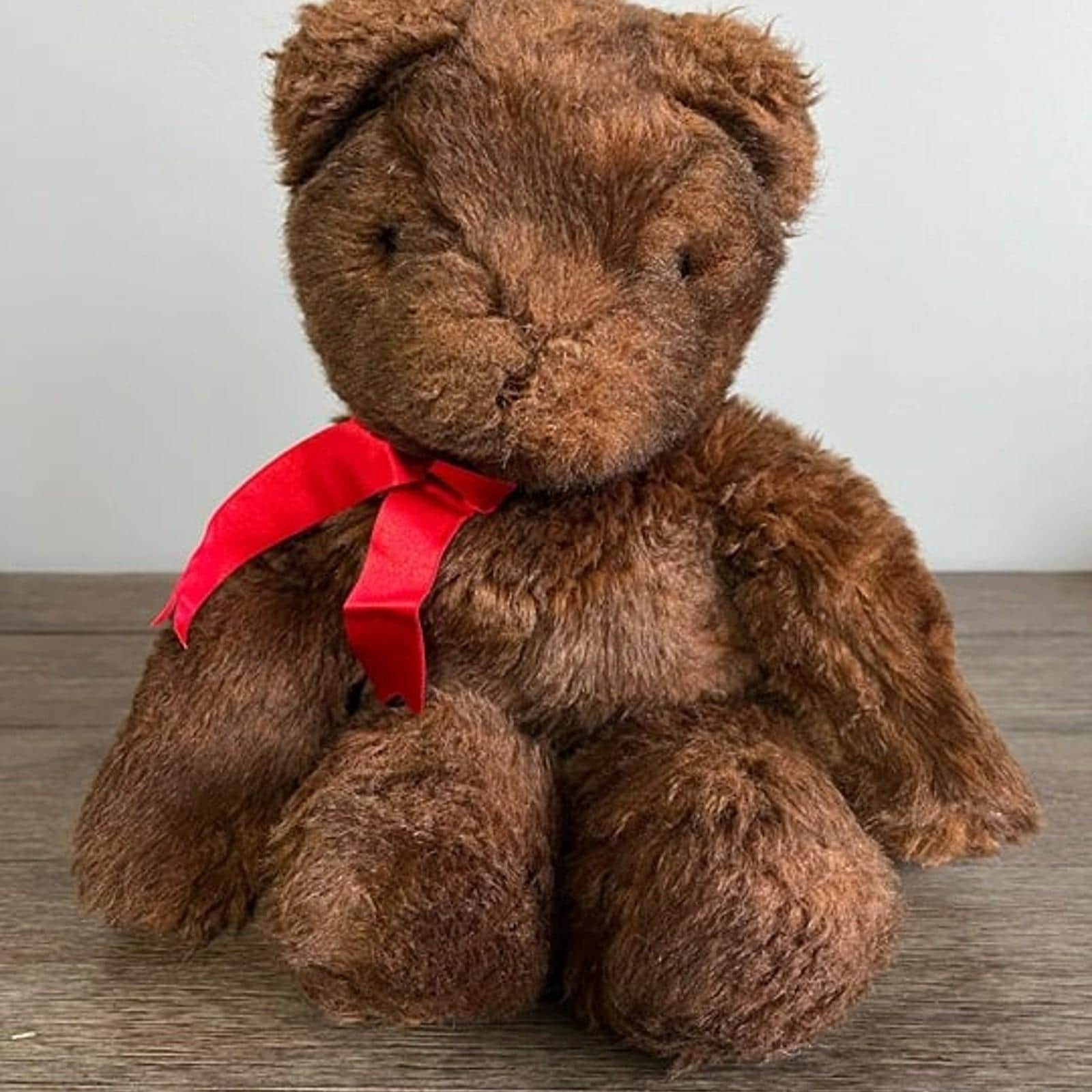 Vintage 90s brown teddy bear - Etsy 日本