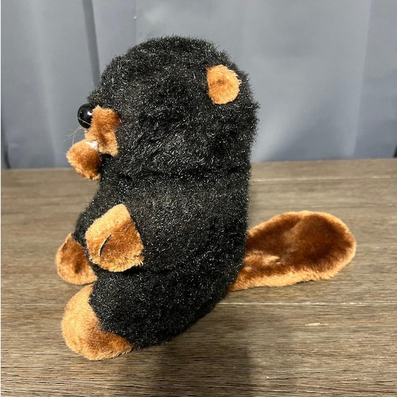 Vintage Realistic Beaver Plush Stuffed Animal Toy - Etsy