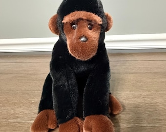 Vintage 1999 Ty Beanie Buddies Congo the Gorilla Plüsch (ohne Anhänger)