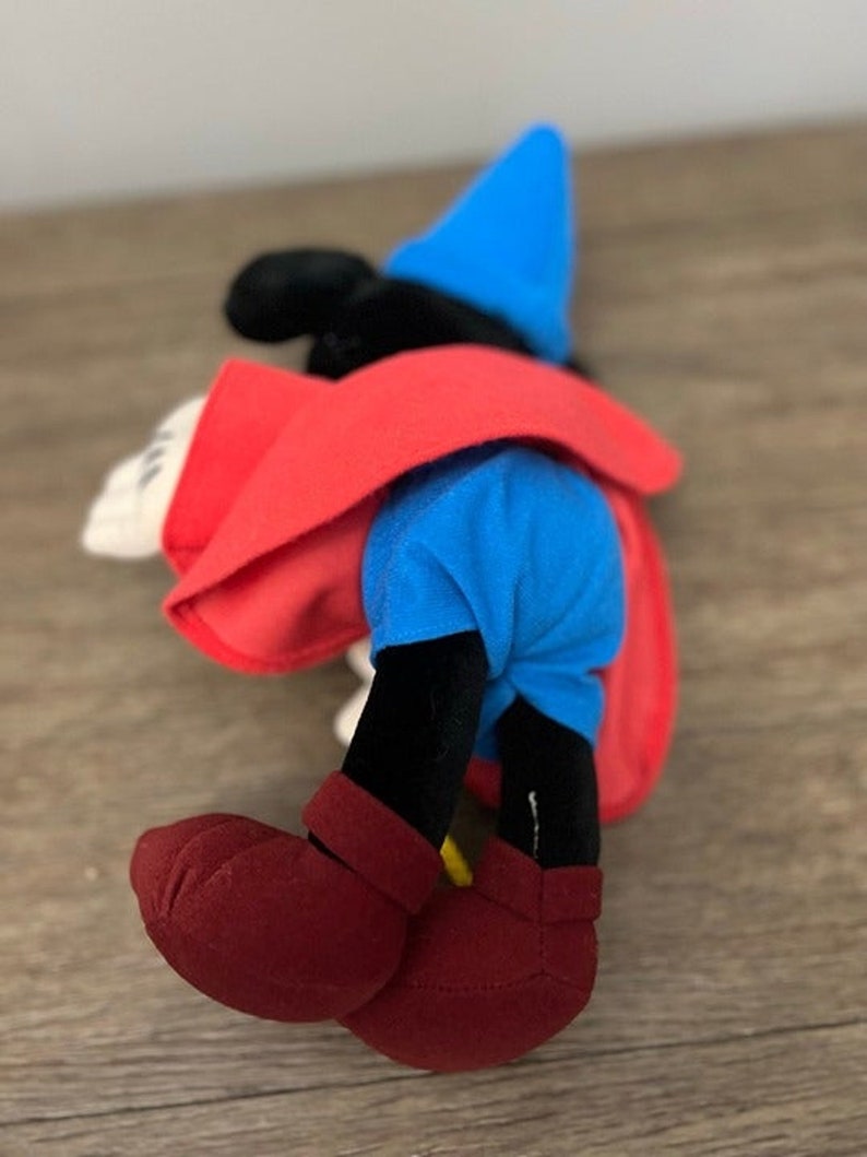 Vintage Walt Disney World Fantasia Sorcerer Mickey Mouse Plush image 3