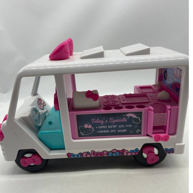 Hello Kitty Food Truck JADA Toys Dimensions 22x10x15 Etsy