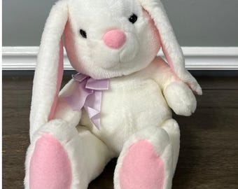 り*あ様 White Rabbitのうさみみボンネット オフ白×ピンク Alice meets White Rabbit | BABY, THE STARS SHINE BRIGHT