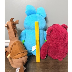 Disney Pixar Toy Story Plush Lot Woody Buzz Bullseye Lotso Bunny Gabby 8pc image 3
