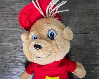 ヴィンテージ 1983 アルビンとチップマンクス アルビン ぬいぐるみ CBS